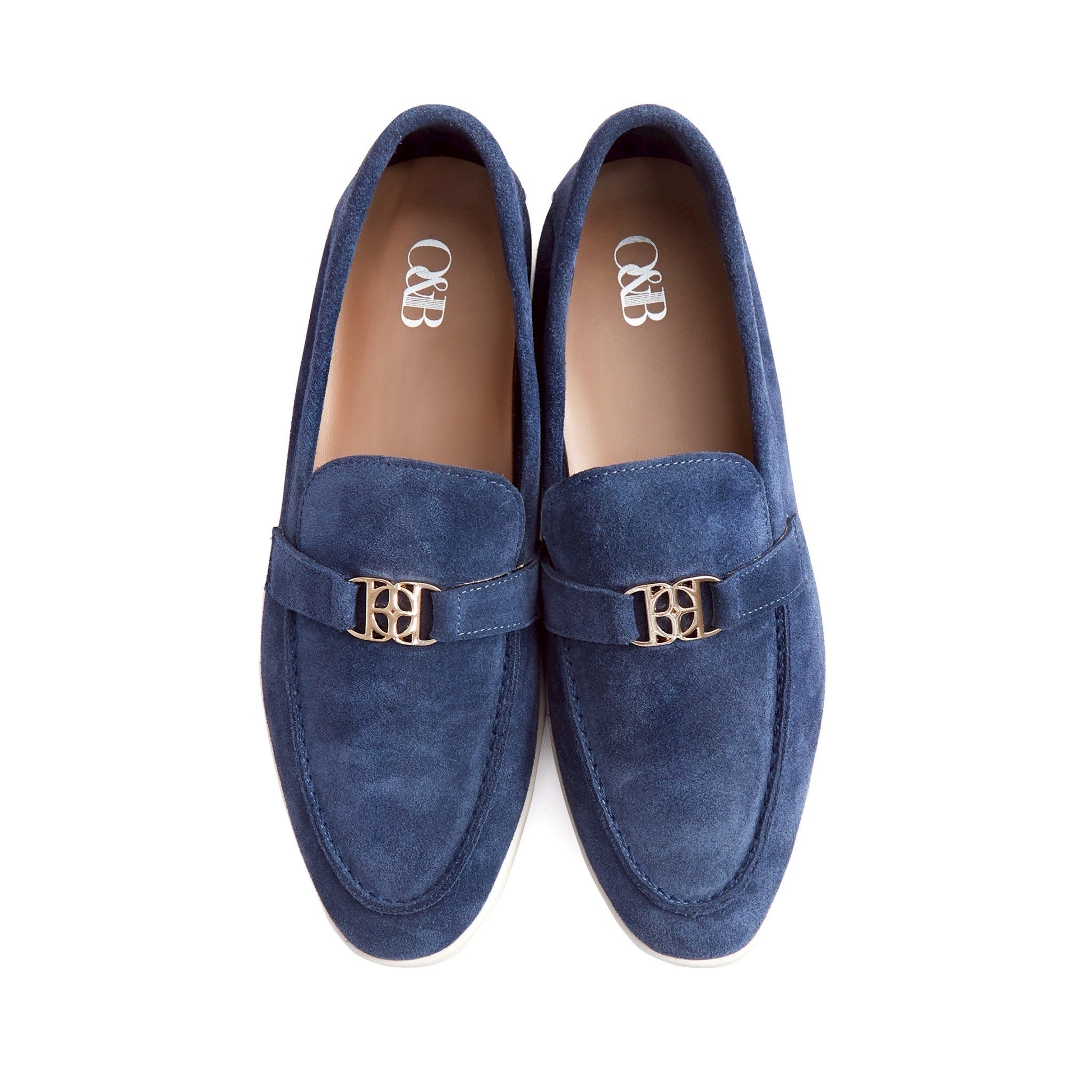 Romeo Loafers in Navy Marine by O&B