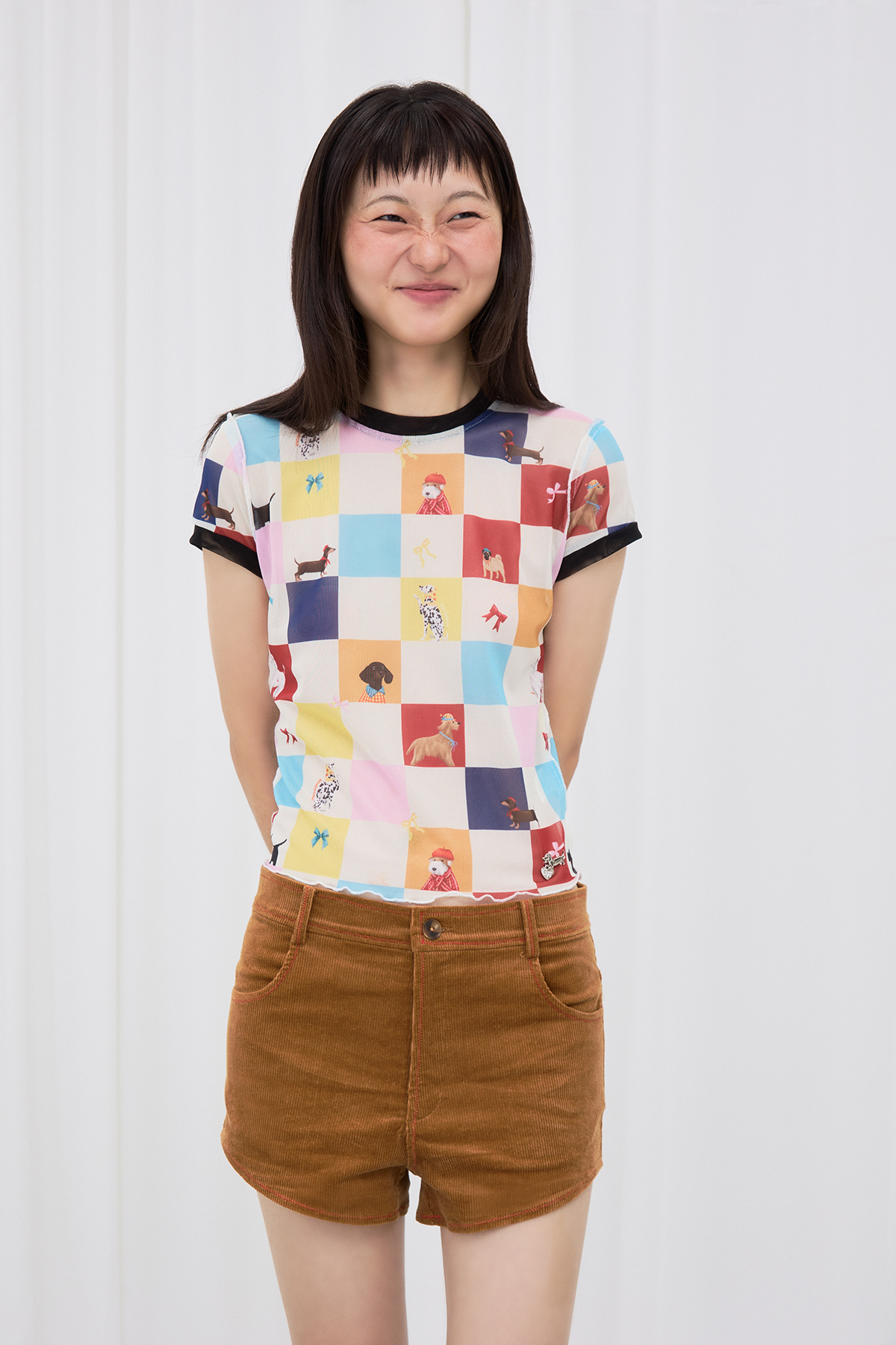 Pawsitive Vibe Mesh Top by GENTLEWOMAN