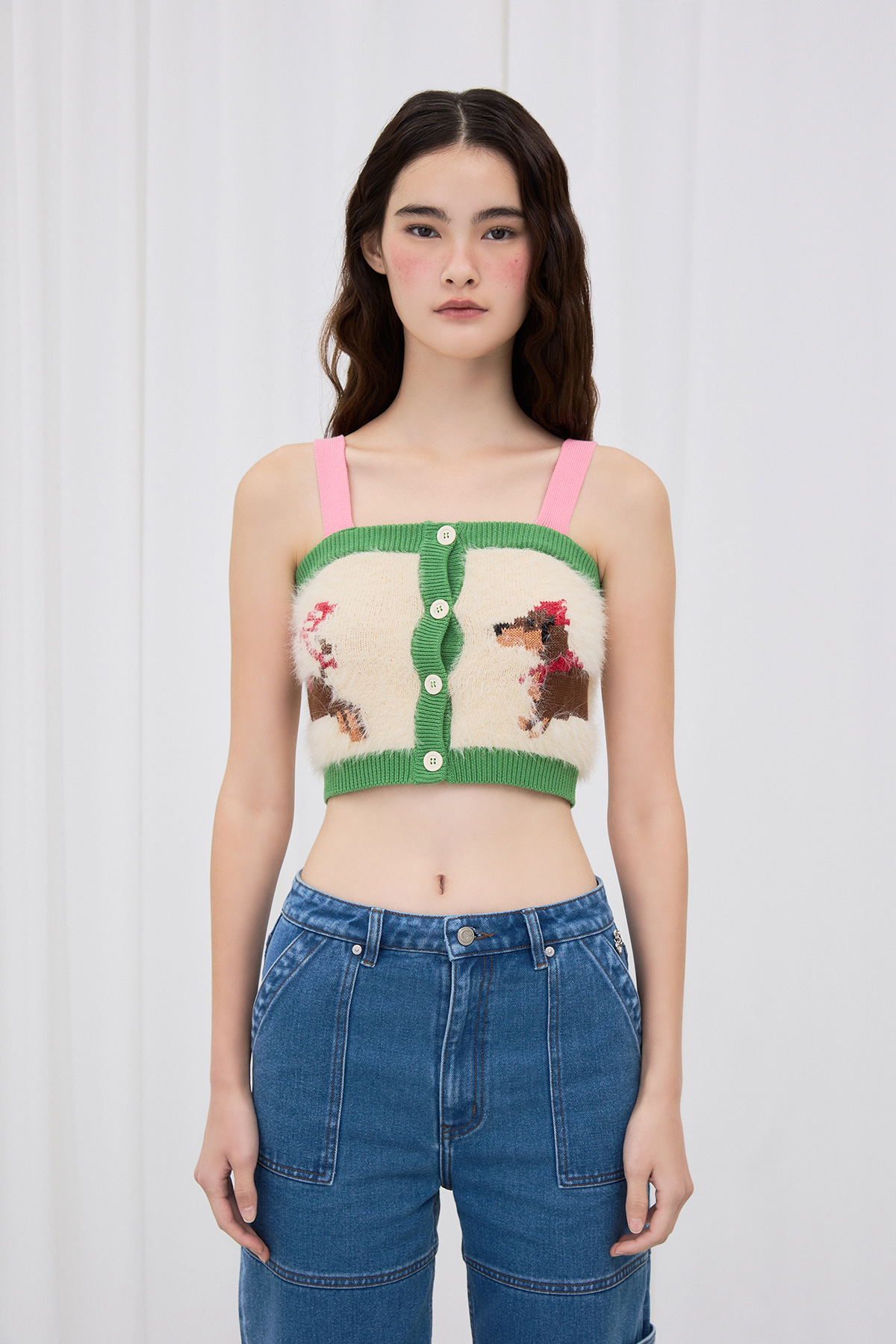 Furry Friend Knit Top by GENTLEWOMAN