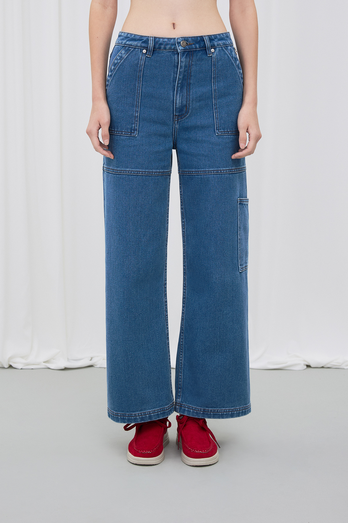 Forever Best Friend Denim Trousers by GENTLEWOMAN