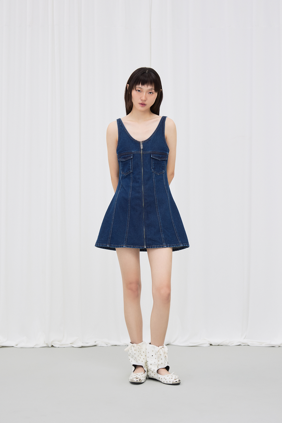 Forever Best Friend Denim Dress by GENTLEWOMAN
