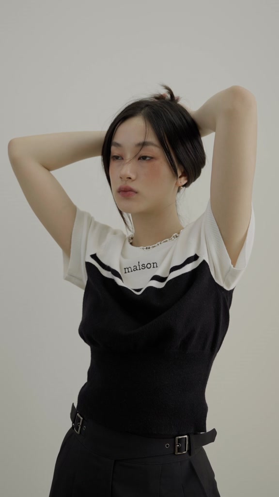 Pacific Knitted Top by maison KEEPS