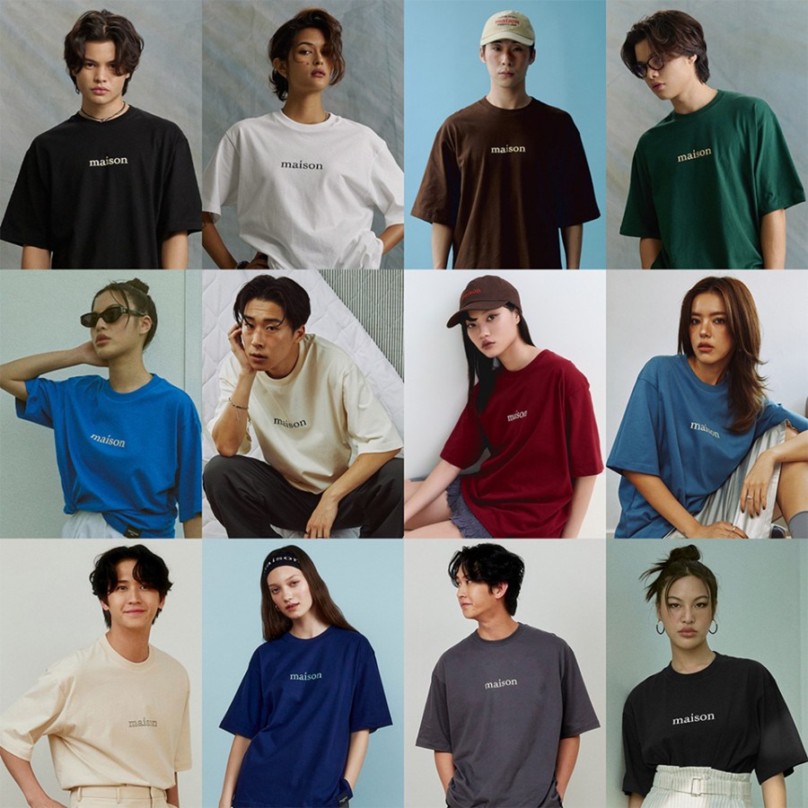 The Oversized Maison Logo Unisex T-shirt by maison KEEPS