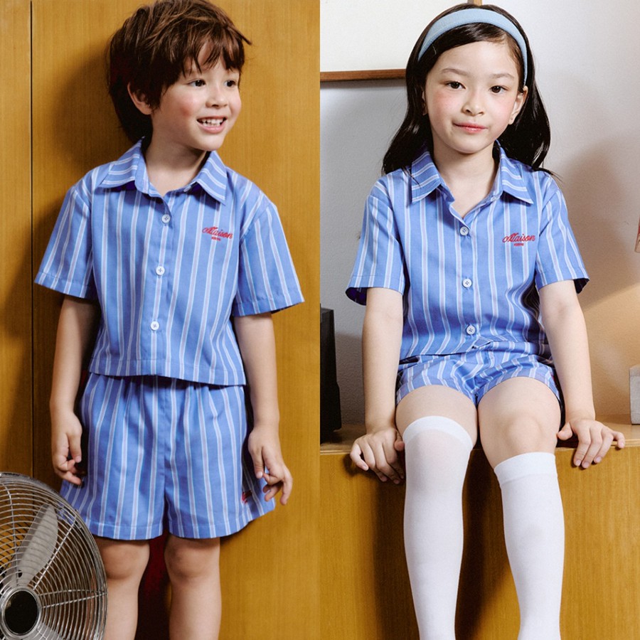 Jeanne Kids Striped Shirt by maison KEEPS