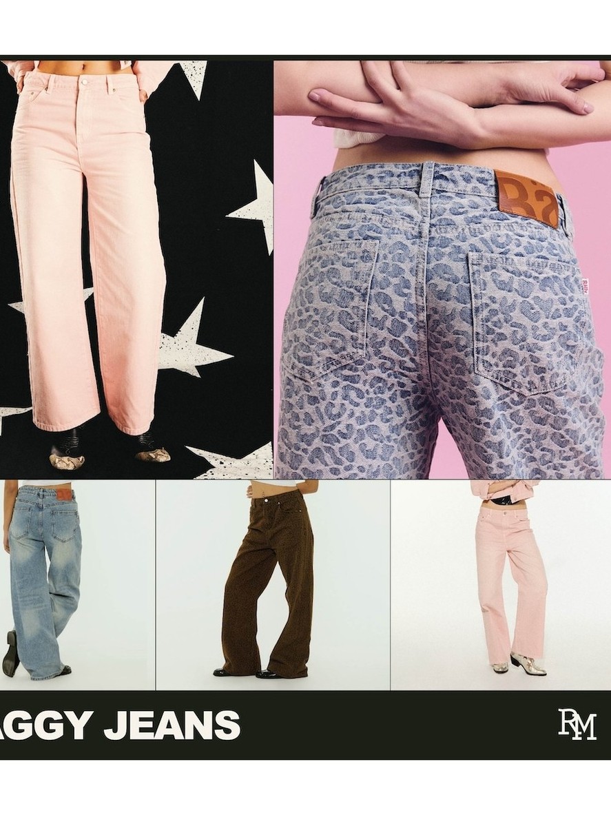 Rally Baggy Jeans Straight Cut by Rally Movement