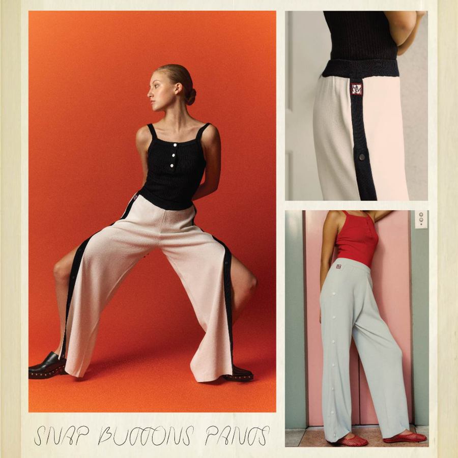 Rally Snap Button Pants