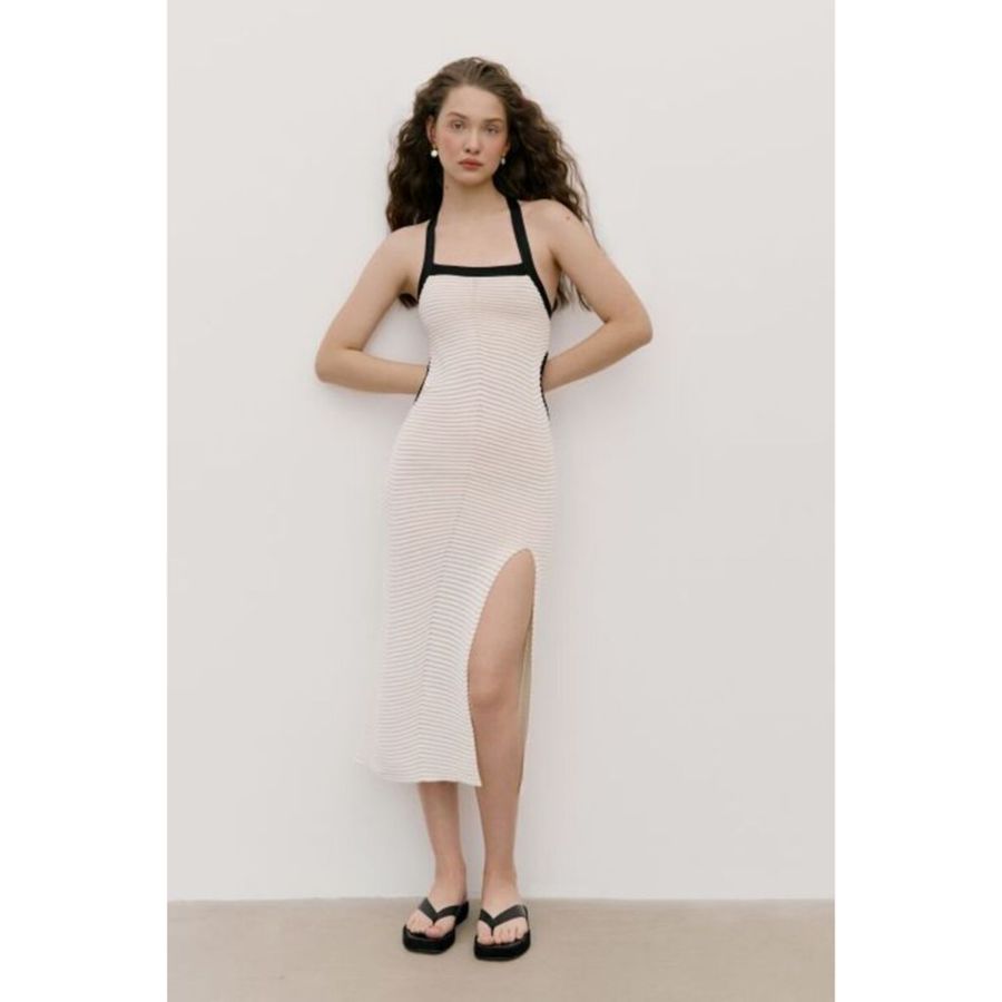 Rally Million Knit Woven Beach Dress by Rally Movement