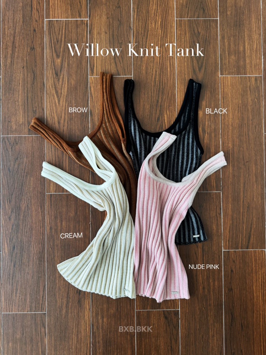 Willow Knit Top -  Black by BXB