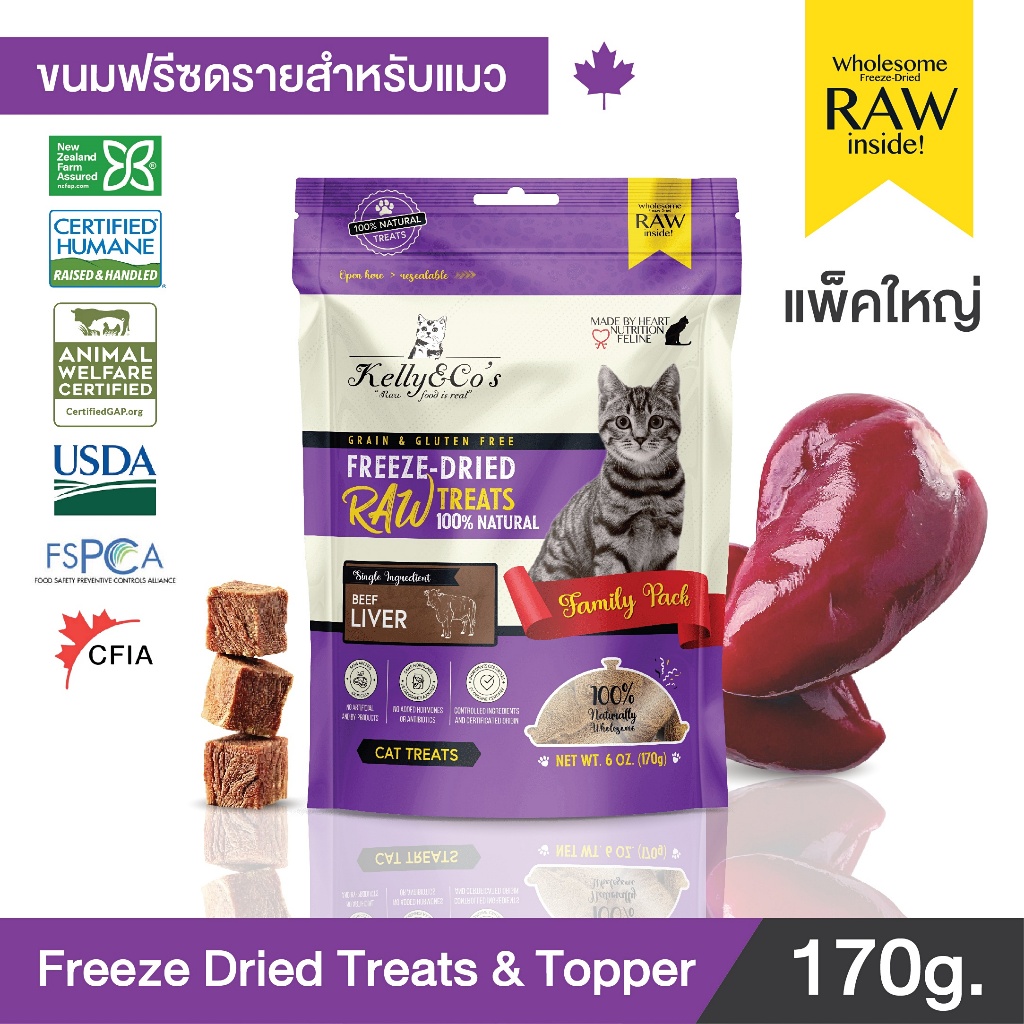 Freeze Dried Raw Premium Cat Treats
